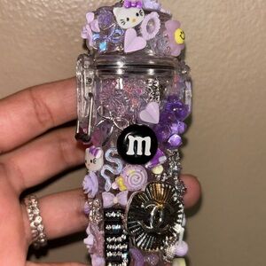 Decorative Purple Bic Holder